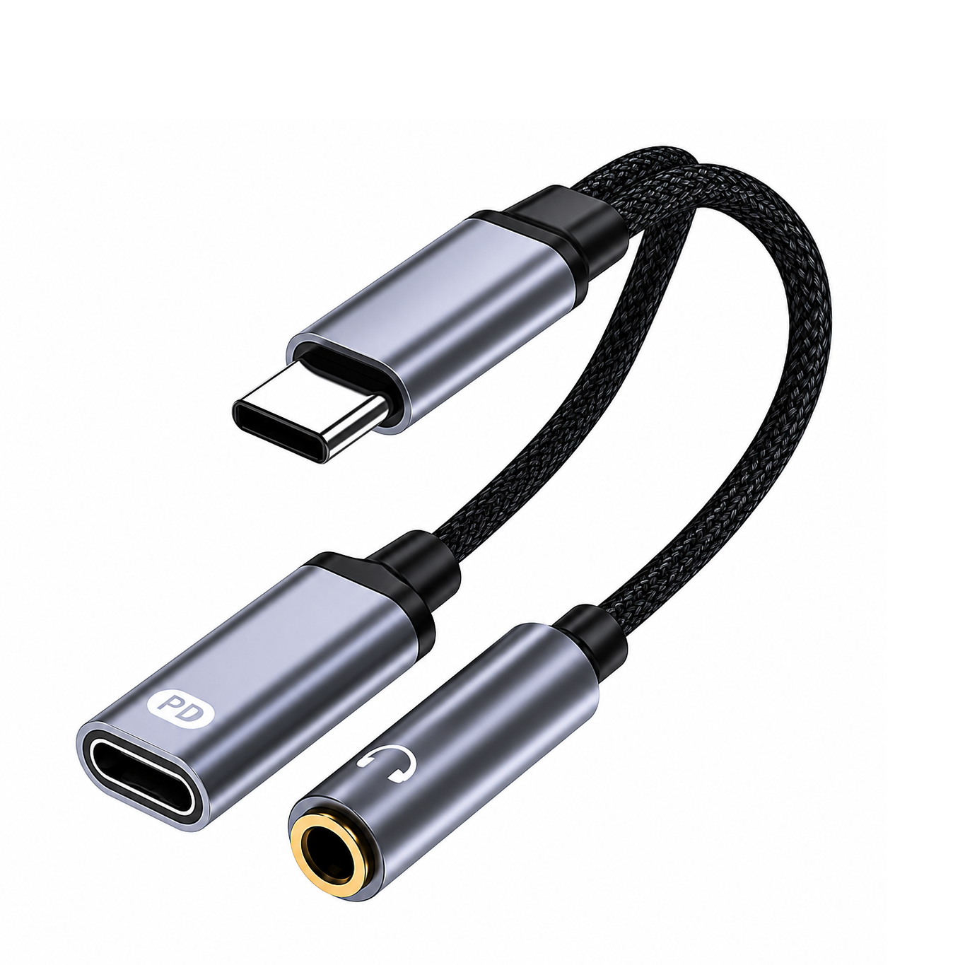 Illupro type c to audio with charge